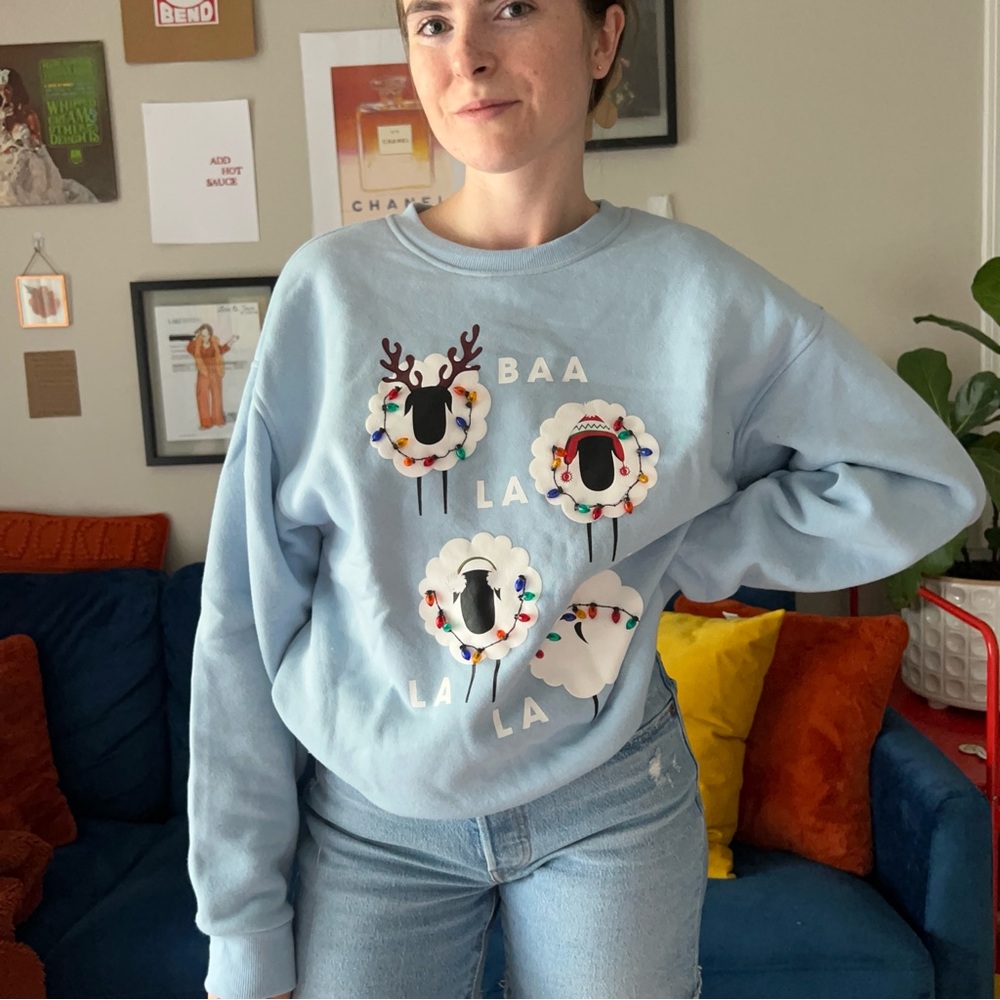 “Ugly” Christmas sweatshirt